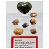 Exceptional Madagascar Ibis Jasper Collector’s Suite – Fine Polished Specimens (Set of 7)