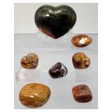 Exceptional Madagascar Ibis Jasper Collector’s Suite – Fine Polished Specimens (Set of 7)
