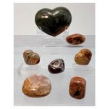 Exceptional Madagascar Ibis Jasper Collector’s Suite – Fine Polished Specimens (Set of 7)