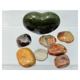 Exceptional Madagascar Ibis Jasper Collector’s Suite – Fine Polished Specimens (Set of 7)