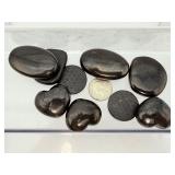Ultimate 9pc Elite Shungite Protection Kit – Genuine Russian High-Polish Carvings & Sacred Geometry Set