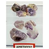 Raw Amethyst Specimen Set – Natural Purple Quartz Crystal Chunks