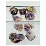 Raw Amethyst Specimen Set – Natural Purple Quartz Crystal Chunks