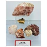 Vibrant Natural Mineral Collection – Calcite, Biotite, & Raw Specimens