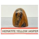 Polished Hematite Yellow Jasper Specimen – Natural Grounding & Clarity Stone