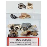 Brazilian Oco Geodes – Natural Polished Agate & Sparkling Druzy Crystal Collection