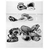 Brazilian Oco Geodes – Natural Polished Agate & Sparkling Druzy Crystal Collection