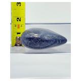 Title: Rare Iolite 'Viking Compass' Set – Polished Heart & 6 Tumbled Gems