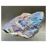 Large Raw Peacock Ore (Chalcopyrite) Specimen – Iridescent Rainbow Colors