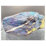 Large Raw Peacock Ore (Chalcopyrite) Specimen – Iridescent Rainbow Colors