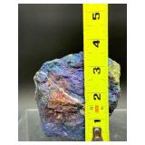 Large Raw Peacock Ore (Chalcopyrite) Specimen – Iridescent Rainbow Colors