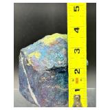 Large Raw Peacock Ore (Chalcopyrite) Specimen – Iridescent Rainbow Colors