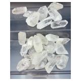 1/2 Kilo Natural Clear Quartz Rough Points – Premium Healing Crystal Specimens