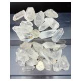 1/2 Kilo Natural Clear Quartz Rough Points – Premium Healing Crystal Specimens