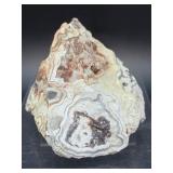 Laughter Stone' Crazy Lace Agate – Large Unpolished Collector Specimen (Chihuahua, Mexico)