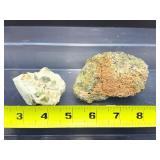 Rare Natural Peridot in Basalt Matrix Cluster – Raw 'Gem of the Sun' Olivine Xenolith Specimens – Authentic Arizona/San Carlos Mineral Collection