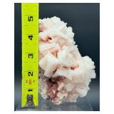 Museum-Quality Pink Halite Crystal Cluster – Rare 'Hopper' Formation from Searles Lake, CA