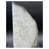 AAA+ Natural Agate Geode – Polished Druzy Crystalline Specimen & Grounding Stone
