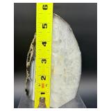AAA+ Natural Agate Geode – Polished Druzy Crystalline Specimen & Grounding Stone