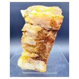 Large Raw Golden Healer Quartz Specimen – Natural Hematoid Crystal Cluster
