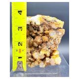 Large Raw Golden Healer Quartz Specimen – Natural Hematoid Crystal Cluster