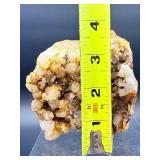 Large Raw Golden Healer Quartz Specimen – Natural Hematoid Crystal Cluster