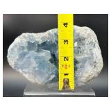 Stunning Natural Blue Celestite Crystal Cluster – 'Stone of Heavenly Peace'