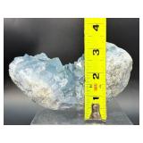 Stunning Natural Blue Celestite Crystal Cluster – 'Stone of Heavenly Peace'