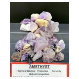 Natural Raw Amethyst Crystal Clusters – Bulk Specimen Lot