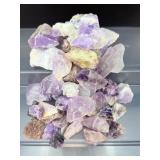 Natural Raw Amethyst Crystal Clusters – Bulk Specimen Lot