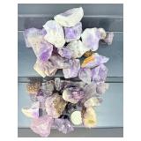Natural Raw Amethyst Crystal Clusters – Bulk Specimen Lot