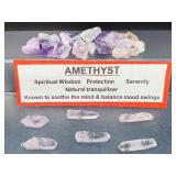 Rare Vera Cruz Amethyst 'Laser' Point Set – High-Clarity Mexican Lavender Quartz Specimens
