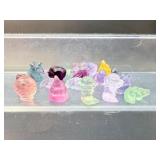 Natural Rainbow Fluorite Mini Carvings – Assorted Animal & Whimsical Figures