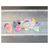 Natural Rainbow Fluorite Mini Carvings – Assorted Animal & Whimsical Figures