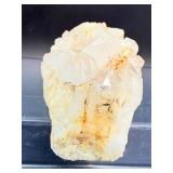 Natural Peach Stilbite Crystal Cluster - Rare 'Bow-Tie' Formation - Museum Quality Zeolite Specimen from India - 360° Display
