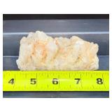 Natural Peach Stilbite Crystal Cluster - Rare 'Bow-Tie' Formation - Museum Quality Zeolite Specimen from India - 360° Display