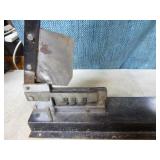 Construction Channel Siding Shear