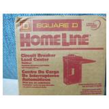 Square D HomeLine Circuit Breaker Load Center