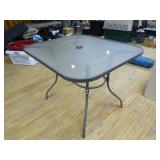Glass Top Patio Table