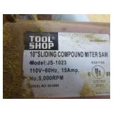 Tool Shop 10" Sliding Compound Miter Saw
