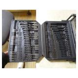 Toolbox Full of Assorted Drill Bits