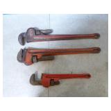 3 Pipe Wrenches