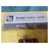 Vintage Berger Instruments Survey Transit