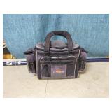 Conquer Soft-Side Tackle Box with Fishing Items