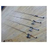 4 Rods and 3 Reels