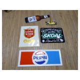 Vintage Beer and Other Signs