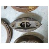 Vintage Horseshoes and Irons