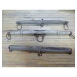 3 Vintage Ox Yokes