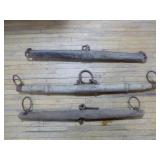 3 Vintage Ox Yokes