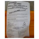 Johnson Hot Shot Sound and Light Laser Level Kit